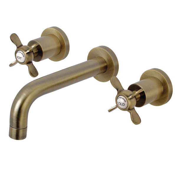 KS8123BEX 2-Handle 8 in. Wall Mount Bathroom Faucet